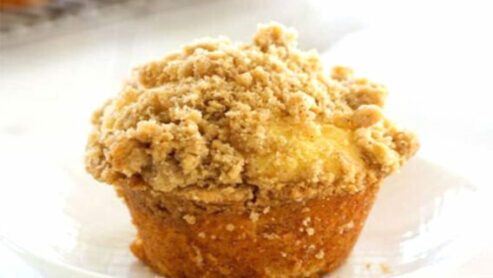 Cinnamon Streusel Muffins: