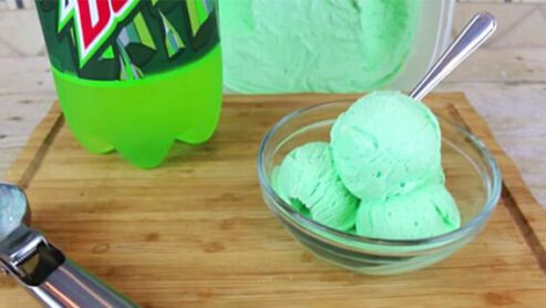 Mountain Dew Vanilla Ice Cream recipe: