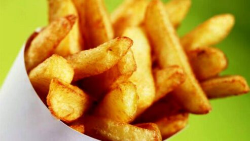 What are healthier fries or onion rings?