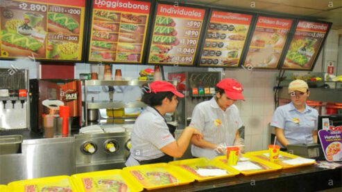 Fast Food Restaurants In Chile