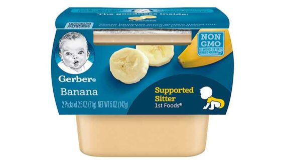 Banana Gerber Baby Food