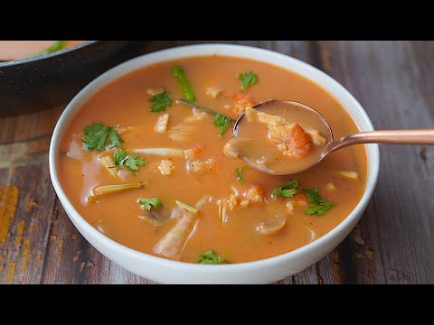 Thai Soup Recipe | Restaurant Style Thai Soup Recipe | Easy Thai Soup | Best Thai Soup Recipe
