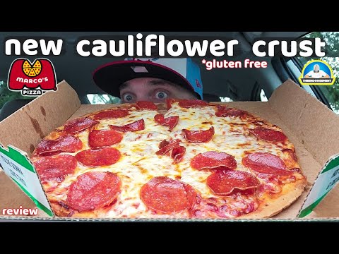 Marco's Pizza® Cauliflower Crust Pizza Review! 💗🍕 | Gluten Free! | theendorsement