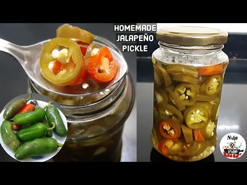 Easy Homemade Jalapeno(Mexican chili Pepper) Pickle Recipe - Pickling Jalapenos - Pickled Jalapenos