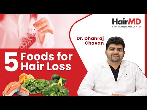 5 Foods for Hair Loss | Top Foods for Hair Growth and Health | HairMD, Pune