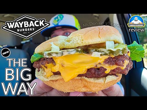 Wayback Burgers® The BIG WAY Review! ⏱️🍔🍔 | Better Than The Big Mac? | theendorsement
