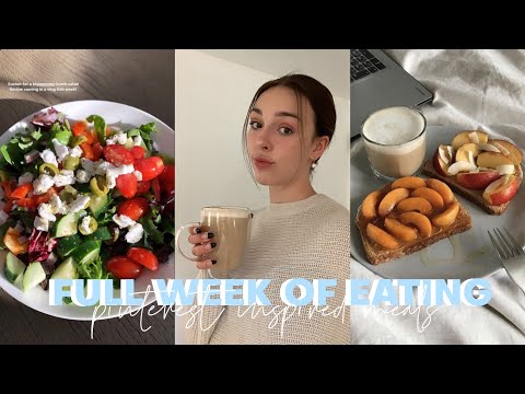 A Week of Making Pinterest Meals! (healthy + balanced)