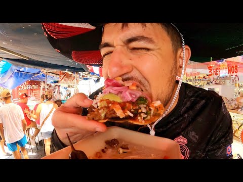 Eating Mexican Vampires in Sinaloa Mexico 🦇 Street Food Tour 🇲🇽