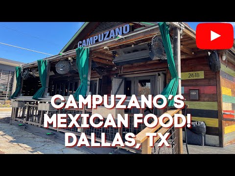 Campuzano's Mexican Food-Dallas, TX #Review #Dallas #Food