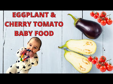 Baby Food Recipes Eggplant And Cherry Tomato