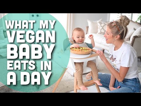 What My Vegan Breastfed Baby Eats In A Day