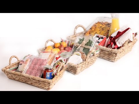 3 DIY FRESH Food Gift Baskets - Edible Gifts