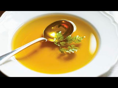 Consomme Clear Soup Recipe/Slow Cooking.(Good For The Sick And Kids) Italian Brodo.