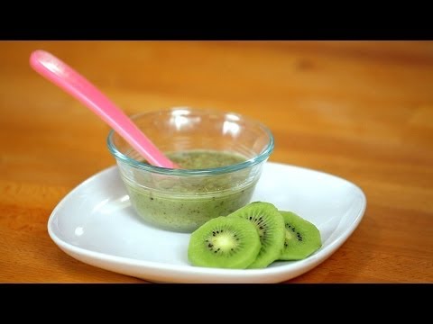 How to Make Kiwi Puree for Babies | Baby Food