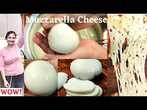 How to make Mozzarella Cheese at home | Homemade Mozzarella Cheese  | Mozzarella | Cheese Recipes