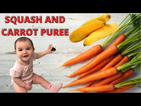 How To Make Squash And Carrot Baby Food
