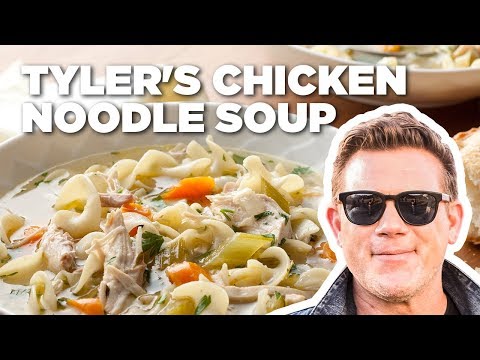 Tyler Florence Makes Chicken Noodle Soup | Food 911 | Food Network
