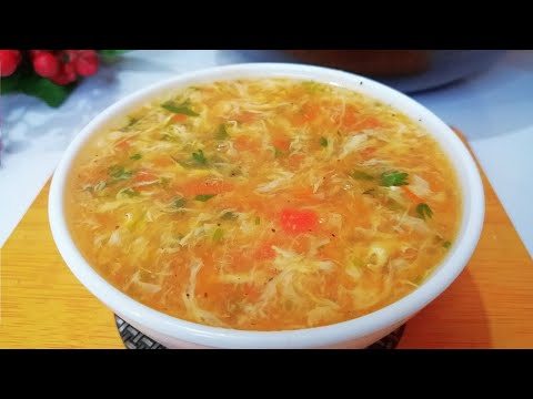 Tomato Egg Soup in 15 min| Weight Loss Soup Recipe |Simple Tomato Soup | Instant Healthy Soup Recipe