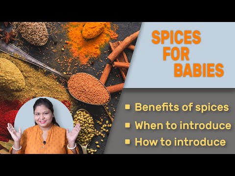 Benefits of Spices for Babies | When and How to Introduce Spices to Your Baby's Food