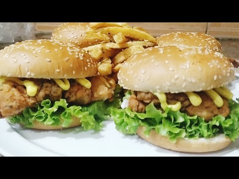 Fish Burger Recipe | Crispy Fish Burger | Chef Faisal