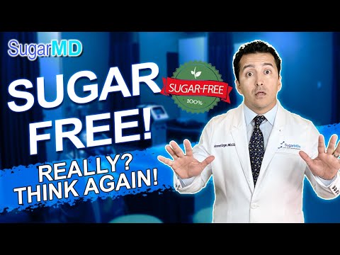 Be Aware of SUGAR-FREE Trap!!Why Is That A Big Lie? SugarMD