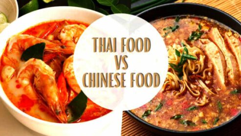 Thai Food VS Chinese Food