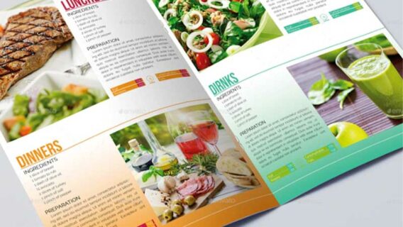 Brochure On Importance Of Healthy Food