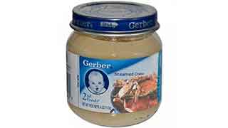 Gerber Steamed Crab Baby Food